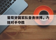 关于葡萄牙国家队奋勇拼搏，力挫对手夺胜的信息